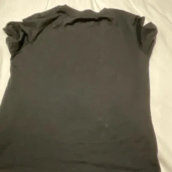 Dolce & Gabbana Black Tee with Gold Accent size 40 - Picture 4 of 5